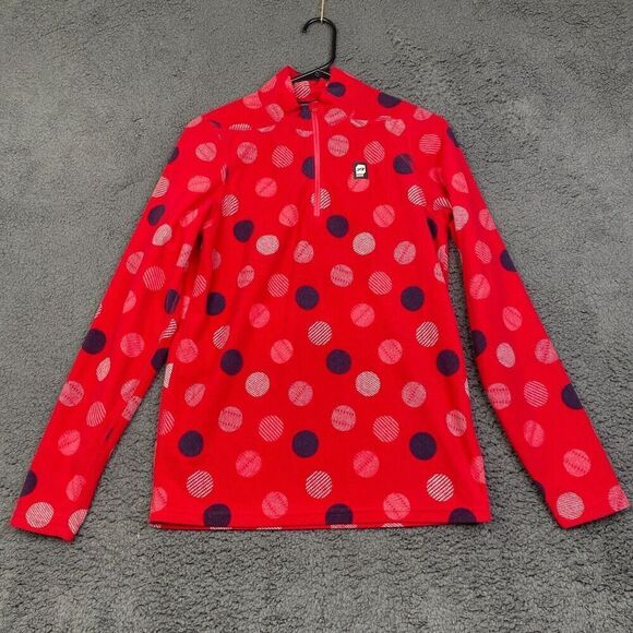 Orage 1/4 Zip Fleece Pullover Lightweight AOP XXL Ski Outdoor - Picture 1 of 9